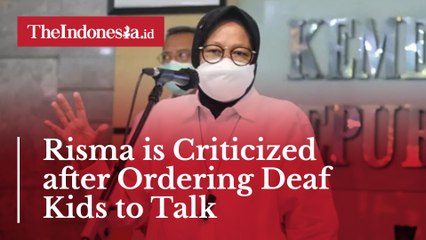 Social Minister is Criticized after Ordering Deaf Kids to Talk