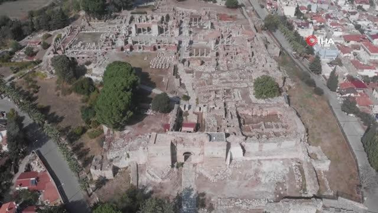 100 yıldır kazı yapılan kilisede Roma İmparatoru 'Büyük Theodosius'un izleri