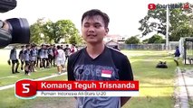 Pemain Indonesia All Stars U-20, Komang Teguh Sedih IYC 2021 Ditunda
