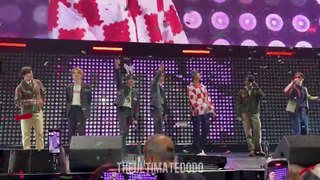 FANCAM 211203 Jin Happy Birthday Cake BTS Jingle Ball 2021 Concert Live Performance