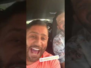 El Flaco y Pancho Barraza en el gym