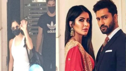 Katrina Kaif शादी से पहले हो रही हैं एकदम फिट, Gym जाते हुए मीडिया ने किया Spott | FilmiBeat