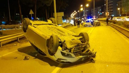 Köprüde kaza: 5’i sağlık çalışanı, 7 yaralı