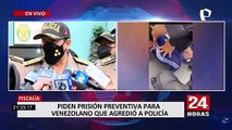 Ministerio Público pide 7 meses de prisión preventiva contra sujeto que agredió a policía en embajada de Venezuela