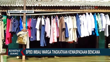 BPBD Indramayu Imbau Warga untuk Waspada Cuaca Ekstrem dan Banjir Susulan di Pesisir