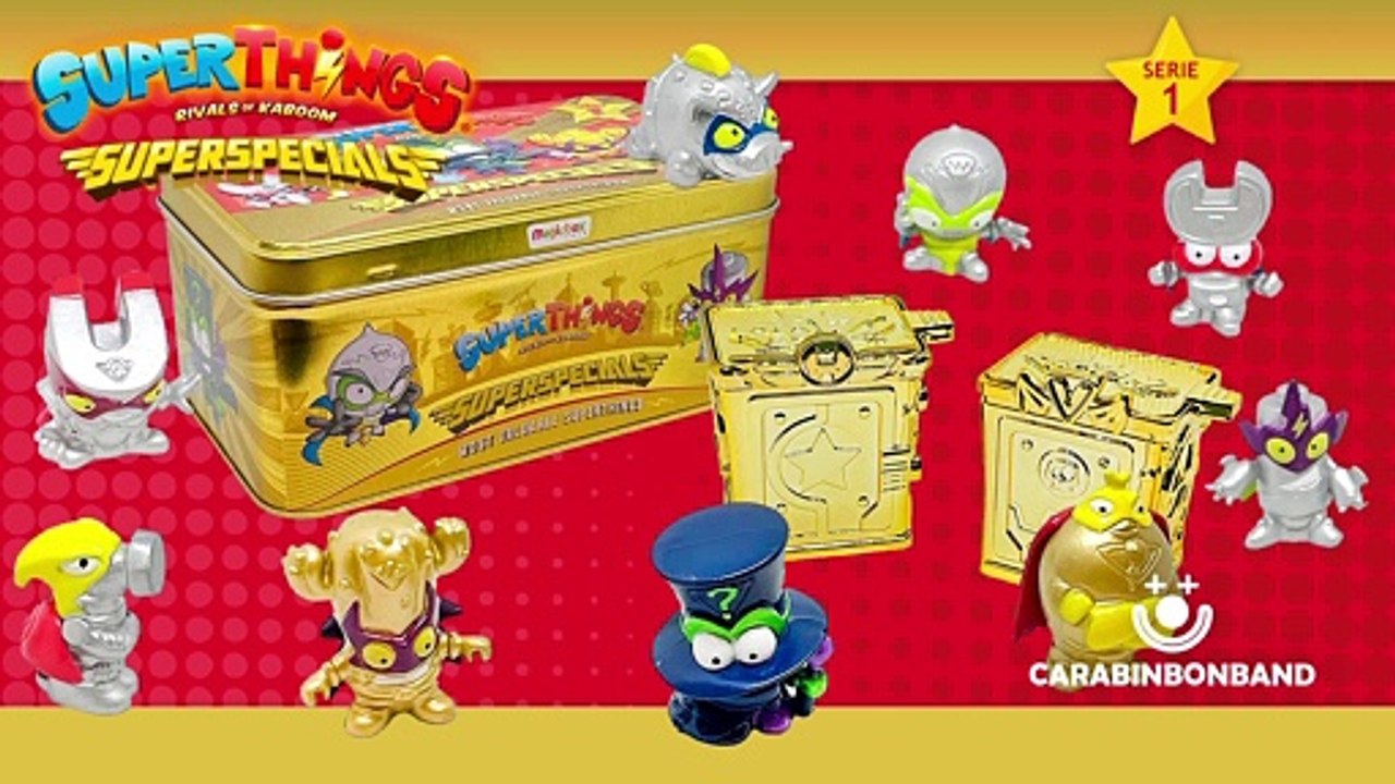 SUPERTHINGS SUPERSPECIALS LATA GOLD SERIE 1 - By CARA BIN BON BAND