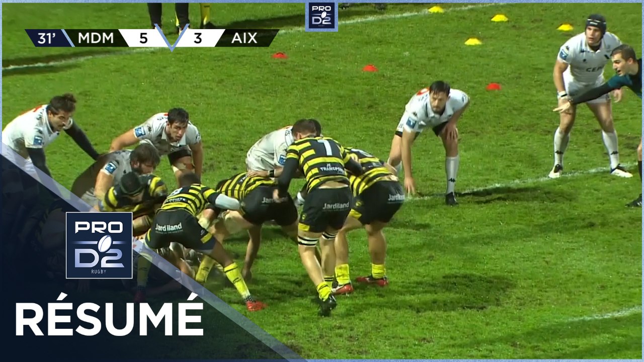 PRO D2 - Résumé Stade Montois-Provence Rugby: 32-13 - J13 - Saison 2021/2022
