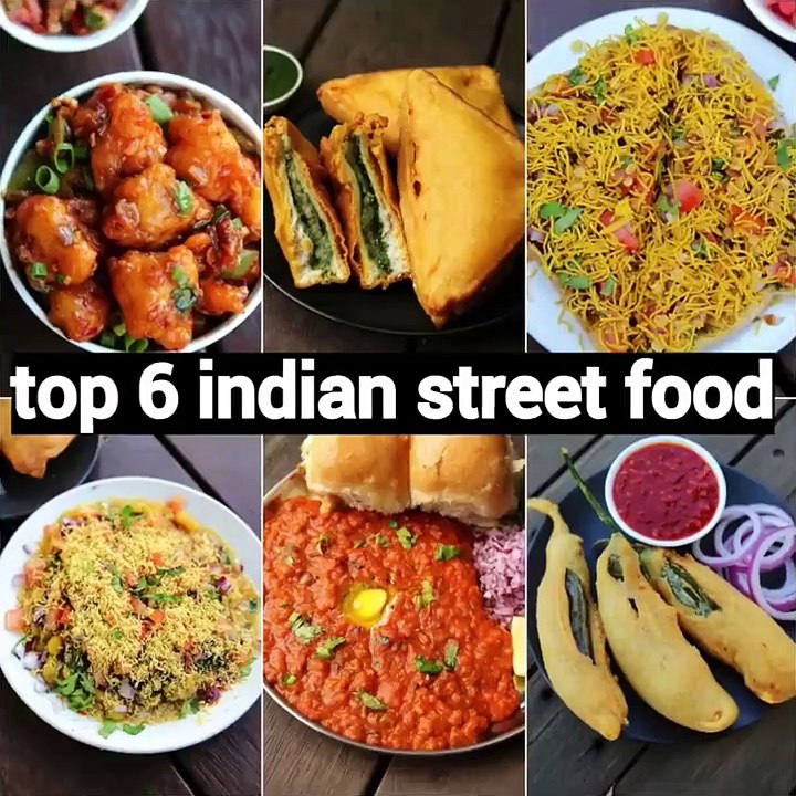 top 6 instant indian street food recipes _ 6 चटपटी चाट रेसिपी _ indian chaat rec
