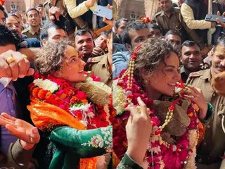 मथुरा आईं कंगना रनौत बोलीं- मैं माफी नहीं मांगूंगी, जो लोग राष्ट्रवादी हैं उनके लिए प्रचार करूंगी