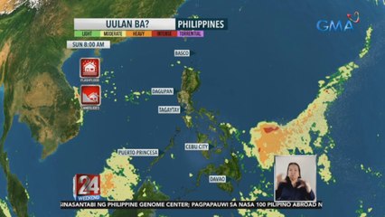 Weather update as of 5:45 PM (December 4, 2021) | 24 Oras Weekend