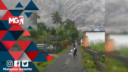 MG VIRAL : Gunung Semeru meletus lagi