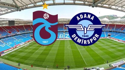 Lider Trabzonspor'un Adana Demirspor karşısındaki ilk 11'i belli oldu! Fırtına'nın rekor maçı
