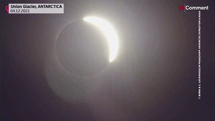 Ночь посреди полярного дня: полное солнечное затмение в Антарктиде