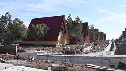 "Bungalov tatil köyü" 2022 yazında hizmet vermeye başlayacak