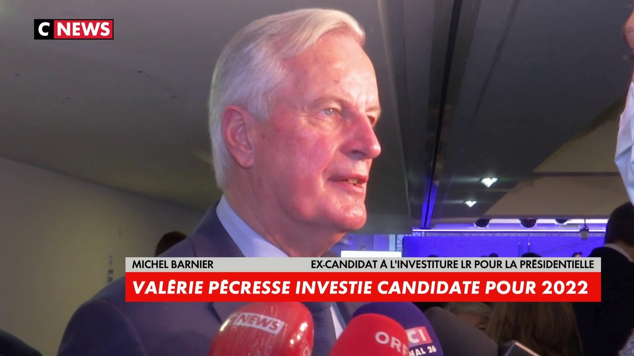Michel Barnier : « On va tous être autour de Valérie Pécresse pour gagner (…) »