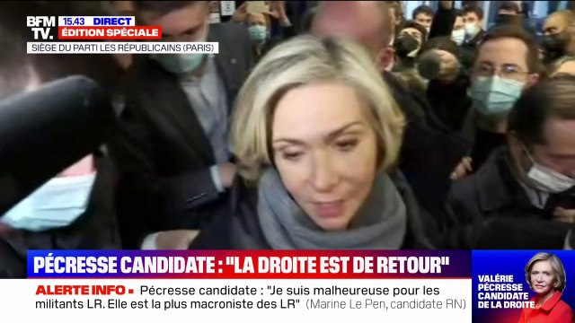 Congrès LR: Valérie Pécresse quitte le siège des Républicains