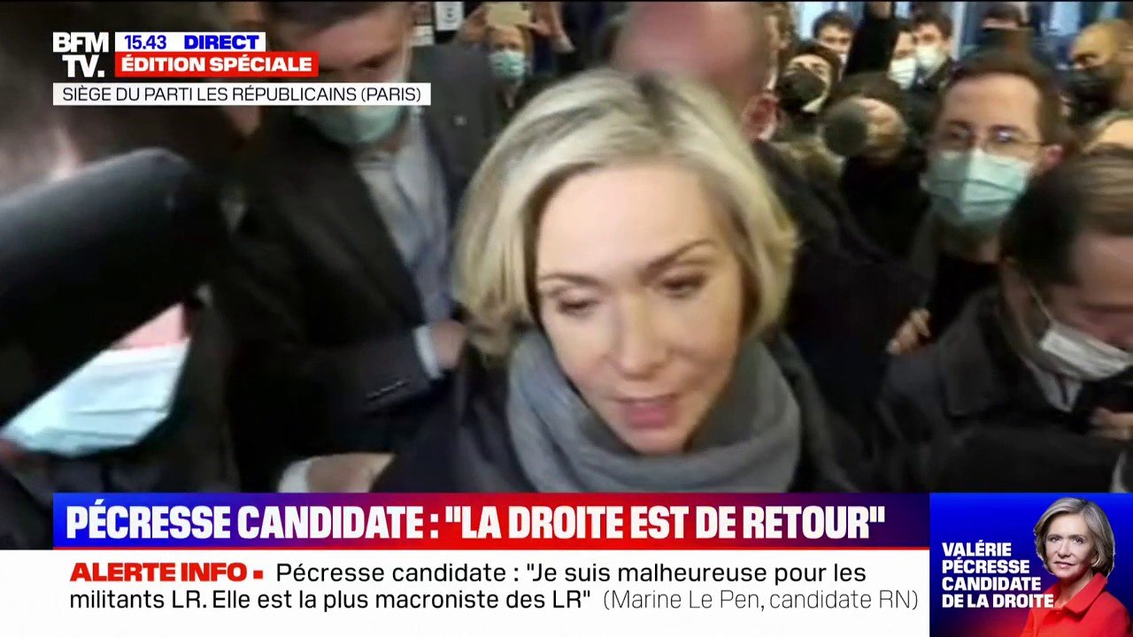 Congrès LR: Valérie Pécresse quitte le siège des Républicains