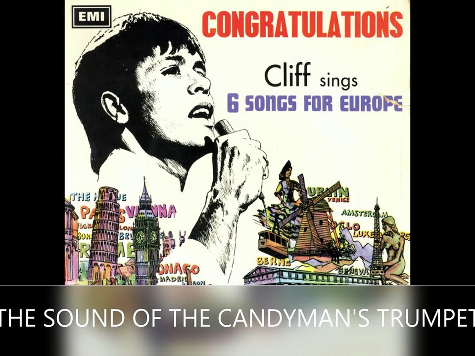 THE SOUND OF THE CANDYMAN'S TRUMPET by Cliff Richard - Eurovision 1968 - STEREO vinyl version + lyrics