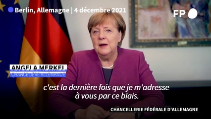 Allemagne: dernier podcast d'Angela Merkel et nouvel appel à la vaccination