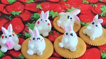 【かわいいメレンゲクッキー】うさぎ1/イースター【Meringue Cookies 】Bunnies1/Easter  머랭쿠키　馬林糖/蛋白脆餅