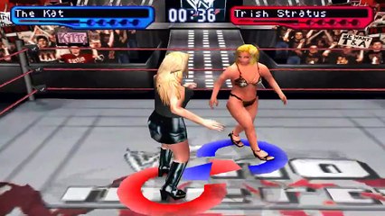 WWF SmackDown! 2 The kat vs Trish Stratus
