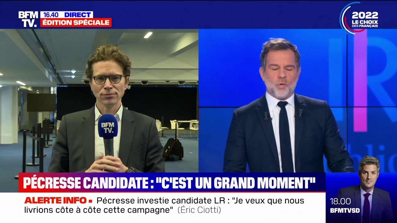 Pour Geoffroy Didier, porte-parole de Valérie Pécresse, la candidate est "une femme droite, tenace, qui sait obtenir des résultats"