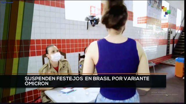 teleSUR Noticias 11:30 4-12: Suspenden festejos navideños en Brasil por Ómicron