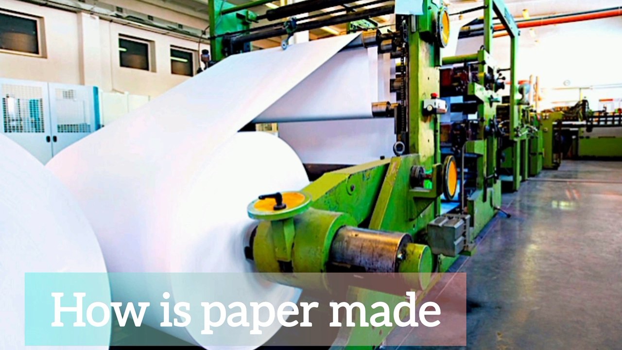 How is paper made.