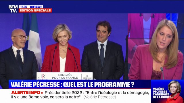 Présidentielle: quelles sont les premières propositions du programme de Valérie Pécresse ?