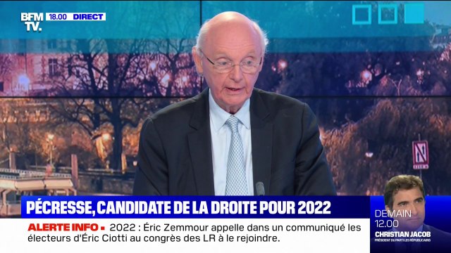 Pour Patrick Stefanini, directeur de campagne de Valérie Pécresse, la candidate a longtemps été sous-estimée par ses rivaux