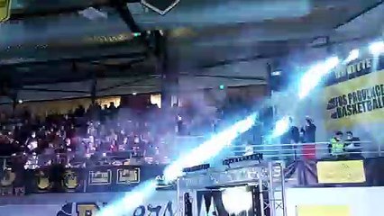 Fos Provence Basket: Un show lumière avant le match contre l'ASVEL