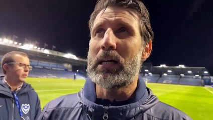 Danny Cowley post-Harrogate defeat