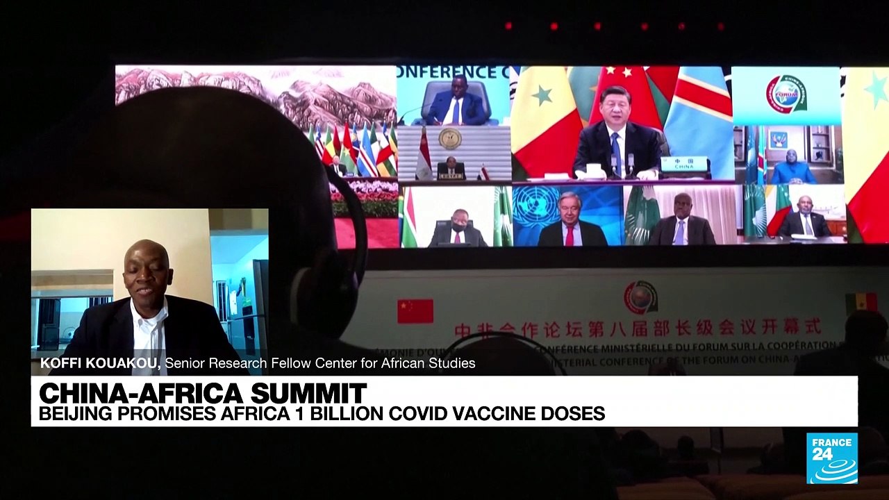 China-Africa summit: Beijing promises Africa 1  billion covid vaccine doses