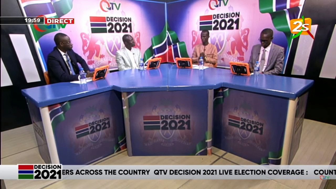 RESULTATS ELECTION PRESIDENTIELLES EN GAMBIE / SAMED 04 DECEMBRE 2021