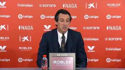 Emery: "Aún tenemos oportunidades en la liga para reengancharnos"