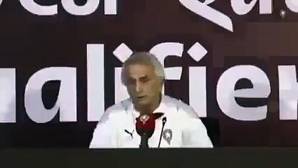 Lapsus de Vahid Halilhodzic qui a toujours l'Algérie en tête !