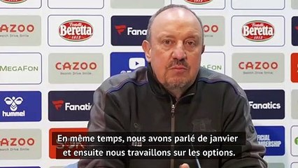 Everton - Benitez évoque les projets de mercato