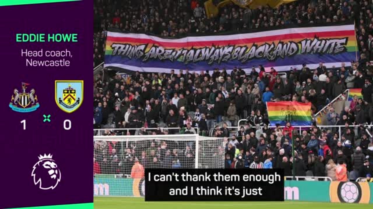 Howe dedicates first win to Newcastle fans