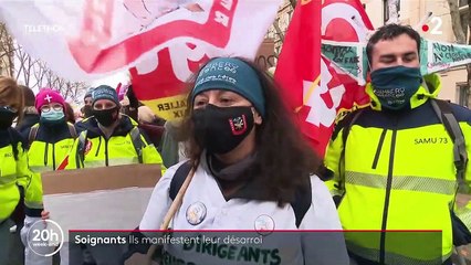 Soignants : le personnel crie sa colère avec un hôpital public à bout de souffle
