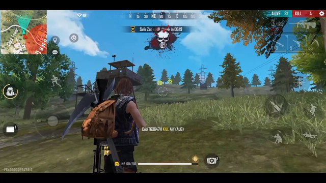Phenomenal 21 Kill Solo vs Squad OverPower Groza Gameplay - Garena Free Fire