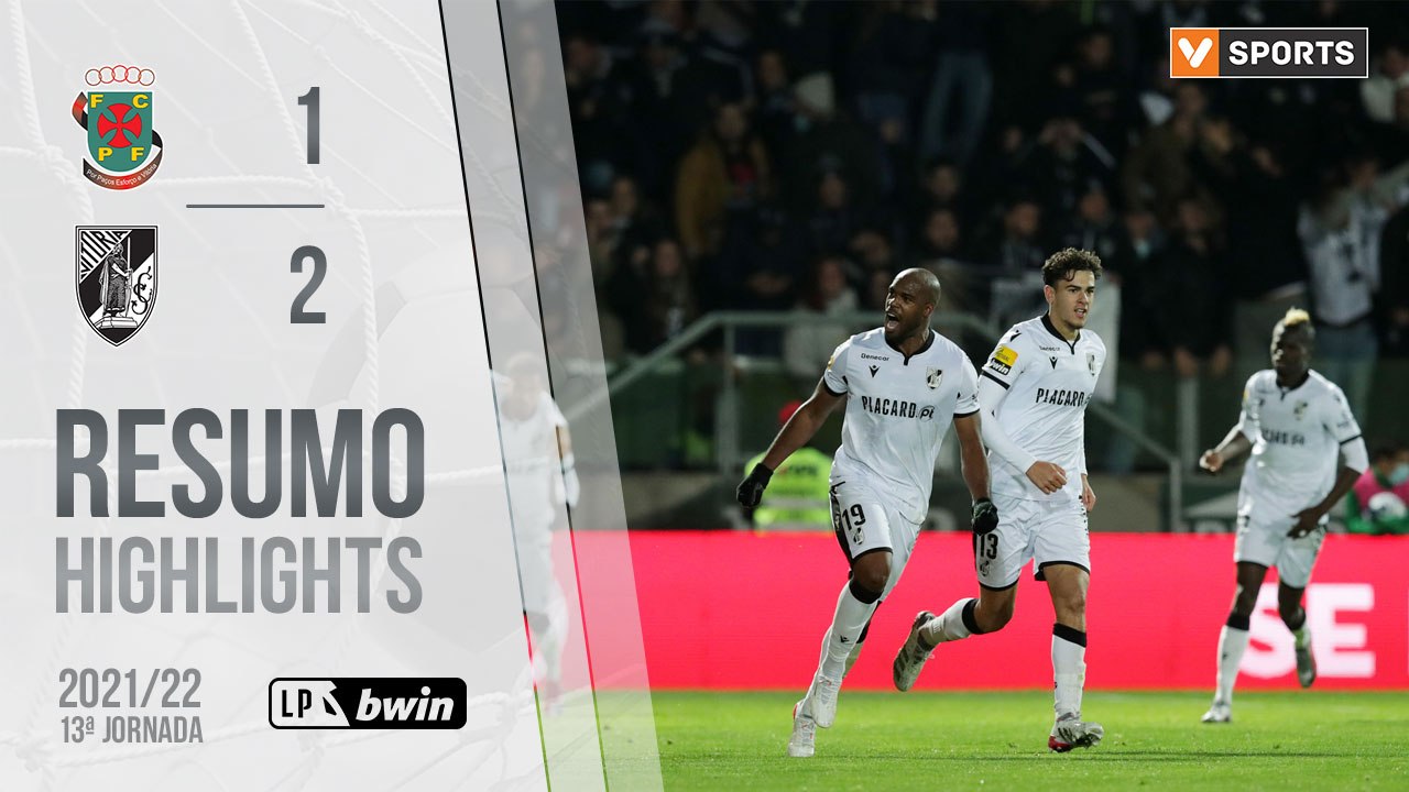Highlights: Paços de Ferreira 1-2 Vitória SC (Liga 21/22 #13)