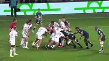 TOP 14 - Essai de Leone NAKARAWA (RCT) - Section Paloise - RC Toulon - J12 - Saison 2021/2022