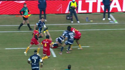 TOP 14 - Essai de Pierre LUCAS (MHR) - Montpellier HR - USA Perpignan - J12 - Saison 2021/2022