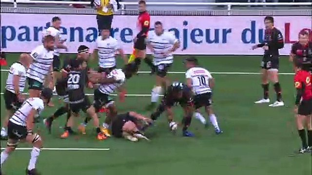 TOP 14 - Essai de Beka SAGINADZE (LOU) - LOU Rugby - CA Brive - J12 - Saison 2021/2022