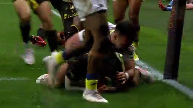 TOP 14 - Essai de Joe JONAS (BO) - ASM Clermont - Biarritz Olympique - J12 - Saison 2021/2022