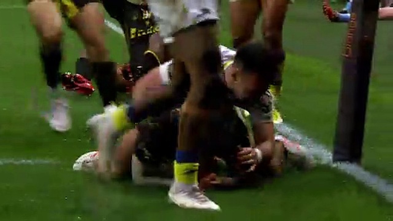 TOP 14 - Essai de Joe JONAS (BO) - ASM Clermont - Biarritz Olympique - J12 - Saison 2021/2022