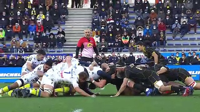 TOP 14 - Essai de Peni RAVAI (ASM) - ASM Clermont - Biarritz Olympique - J12 - Saison 2021/2022
