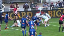 TOP 14 - Essai de Teariki BEN-NICHOLAS (CO) - Castres Olympique - Racing 92 - J12 - Saison 2021/2022