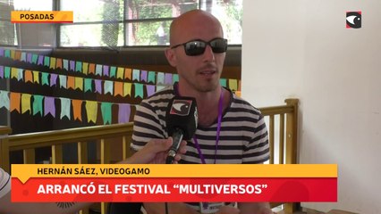 Arrancó el festival “Multiversos”