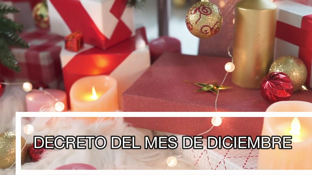 DECRETO DEL MES DE DICIEMBRE